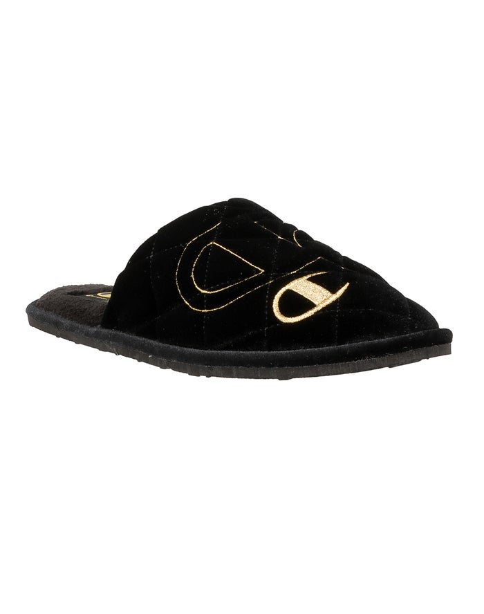 Champion Slippers Heren - Zwart - Sleepover Lux ( 321698-YXJ )